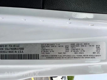 2021 Jeep Gladiator Rubicon Crew Cab Medium Bed - miniatura 27