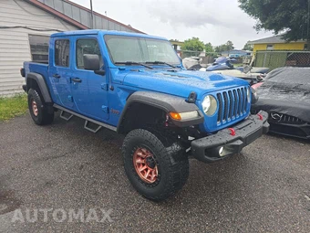 2021 Jeep Gladiator Rubicon Crew Cab Medium Bed - miniatura 4