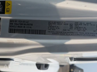 2021 Jeep Gladiator Rubicon Crew Cab Medium Bed - miniatura 14