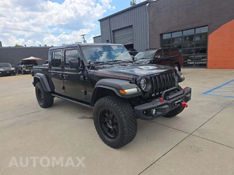2021 Jeep Gladiator Rubicon Crew Cab Medium Bed - miniatura 4