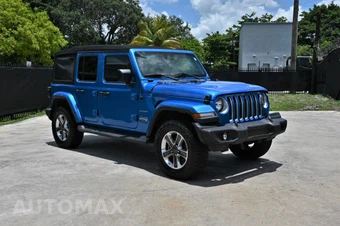 2021 Jeep Wrangler Unlimited Sahara - car from the USA, Manheim Buy-Now listing at AUTOMAX