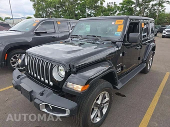 2021 Jeep Wrangler Unlimited Sahara - car from the USA, Manheim Buy-Now listing at AUTOMAX