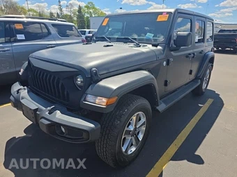 2021 Jeep Wrangler Unlimited Sahara - car from the USA, Manheim Buy-Now listing at AUTOMAX
