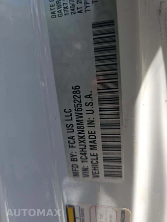 2021 Jeep Wrangler Unlimited Sport RHD - miniatura 5