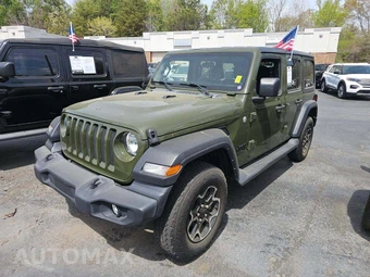 2021 Jeep Wrangler Unlimited Sport S Edition - car from the USA, Manheim Buy-Now listing at AUTOMAX