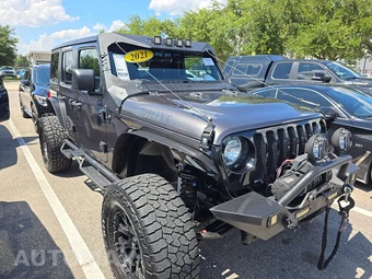 2021 Jeep Wrangler Unlimited Willys Sport Edition - miniatura 3