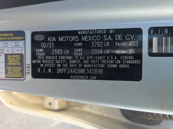 2021 Kia Forte LXS - miniatura 14