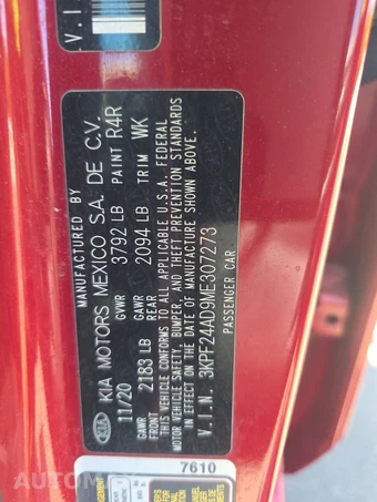 2021 Kia Forte LXS – miniatura 14