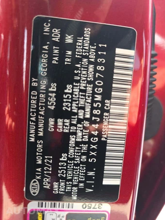 2021 Kia K5 GT – miniatura 2