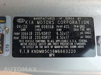 2021 Kia Sedona LX 120.5" WB – miniatura 15