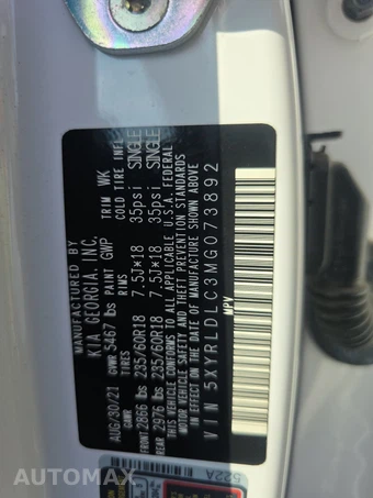 2021 Kia Sorento S – miniatura 15