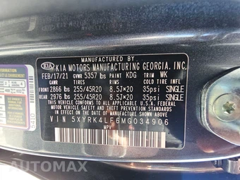2021 Kia Sorento SX - miniatura 14