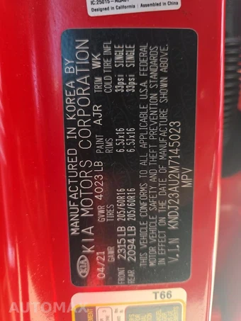 2021 Kia Soul LX - miniatura 17