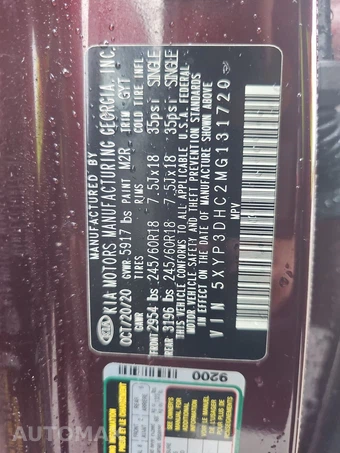 2021 Kia Telluride EX - miniatura 14
