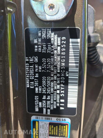 2021 Kia Telluride EX - miniatura 5