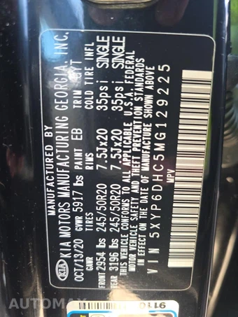 2021 Kia Telluride S - miniatura 17