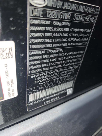 2021 Land Rover Range Rover Sport HSE Dynamic – miniatura 5