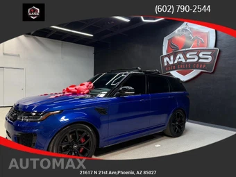 2021 Land Rover Range Rover Sport SVR - car from the USA, Manheim Buy-Now listing at AUTOMAX