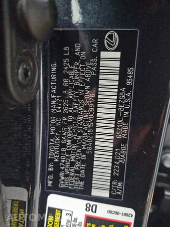 2021 Lexus ES 350 – miniatura 14