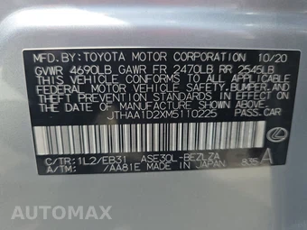 2021 Lexus IS 300 - miniatura 14