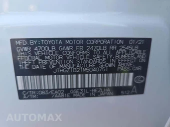 2021 Lexus IS 350 F SPORT - miniatura 2