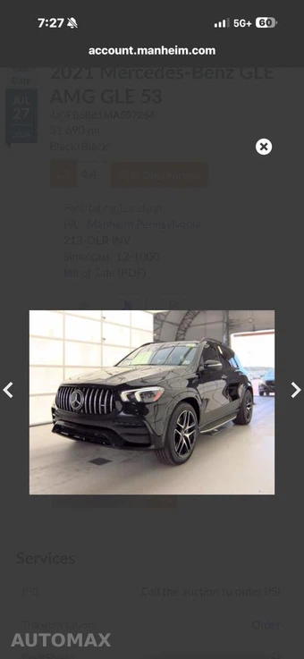 2021 Mercedes-Benz AMG GLE 53 4MATIC - miniatura 13