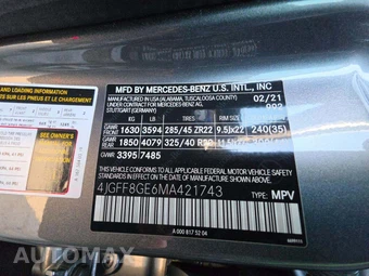 2021 Mercedes-Benz AMG GLS 580 4MATIC - miniatura 5