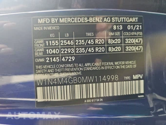 2021 Mercedes-Benz GLB 250 - miniatura 14