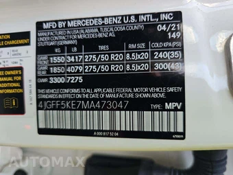 2021 Mercedes-Benz GLS 450 4MATIC - miniatura 5