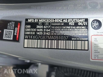 2021 Mercedes-Benz S 580 4MATIC Sedan - miniatura 5