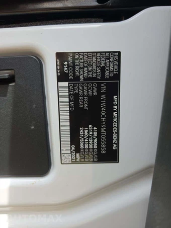 2021 Mercedes-Benz Sprinter 2500 Cargo Van High Roof 170.0" WB – miniatura 2