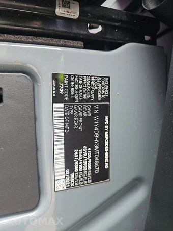 2021 Mercedes-Benz Sprinter 2500 Cargo Van Standard Roof 144.0" WB - miniatura 15