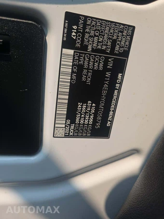 2021 Mercedes-Benz Sprinter 2500 Cargo Van Standard Roof 144.0" WB - miniatura 5