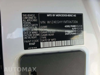 2021 Mercedes-Benz Sprinter 2500 Passenger Van High Roof 170.0" WB - miniatura 5