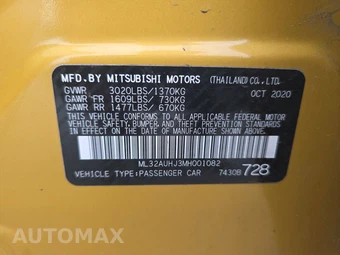 2021 Mitsubishi Mirage ES – miniatura 14