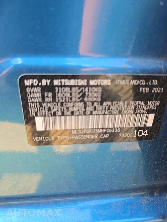 2021 Mitsubishi Mirage G4 LE – miniatura 5