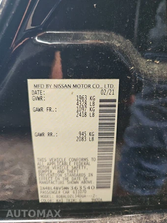 2021 Nissan Altima S – miniatura 14