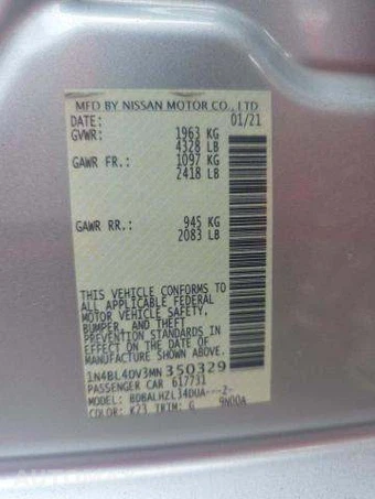 2021 Nissan Altima SV – miniatura 5