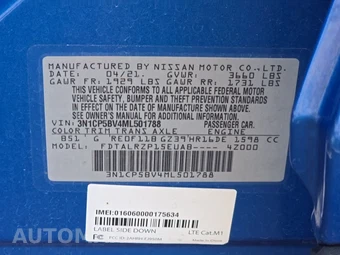 2021 Nissan Kicks S - miniatura 14