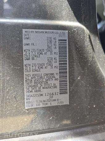 2021 Nissan Murano SL – miniatura 5