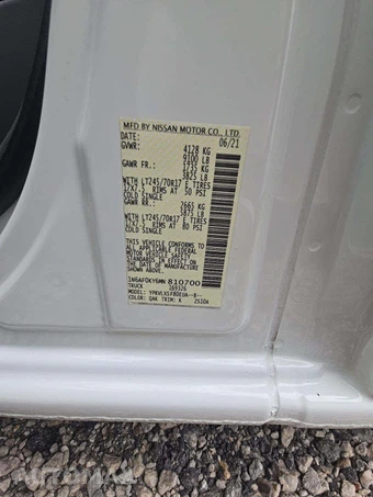 2021 Nissan NV2500 HD Cargo SV Standard Roof 146.1" WB - miniatura 5