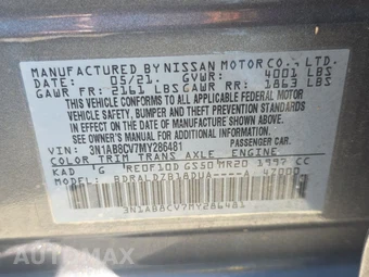 2021 Nissan Sentra SV - miniatura 15