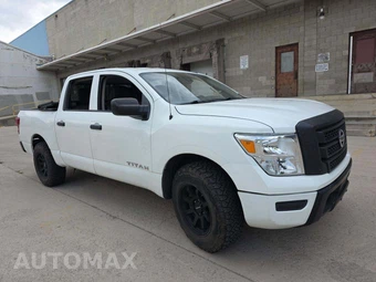 2021 Nissan TITAN S Crew Cab Short Bed - miniatura 4