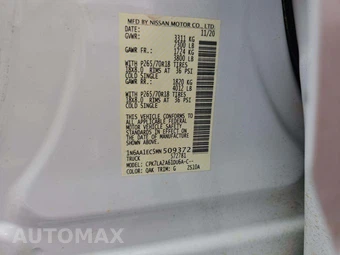 2021 Nissan TITAN S Crew Cab Short Bed – miniatura 5