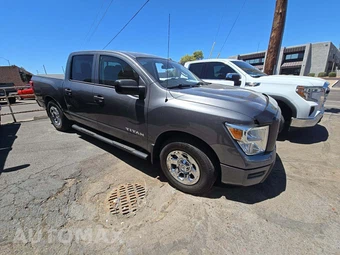 2021 Nissan TITAN S Crew Cab Short Bed – miniatura 4