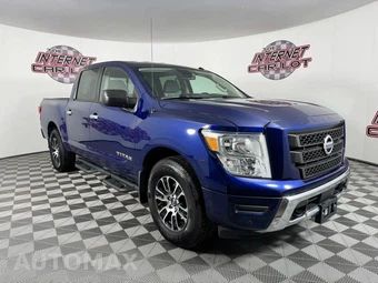 2021 Nissan TITAN SV Crew Cab Short Bed - miniatura 9