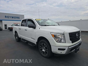 2021 Nissan TITAN SV Crew Cab Short Bed - miniatura 4