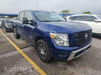 2021 Nissan TITAN SV Crew Cab Short Bed – miniatura 3