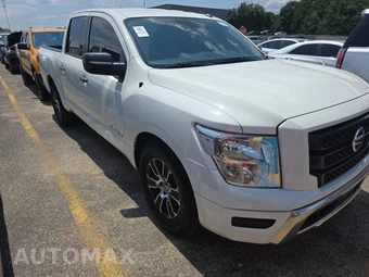 2021 Nissan TITAN SV Crew Cab Short Bed - miniatura 3