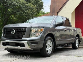 2021 Nissan TITAN SV Crew Cab Short Bed - miniatura 16